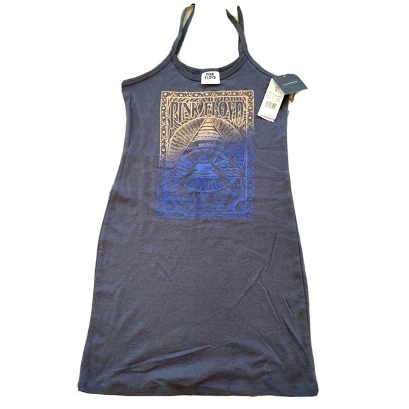 Grayson Threads Dresses & Skirts - Pink Floyd Cotton Knit Tank Dress NEW